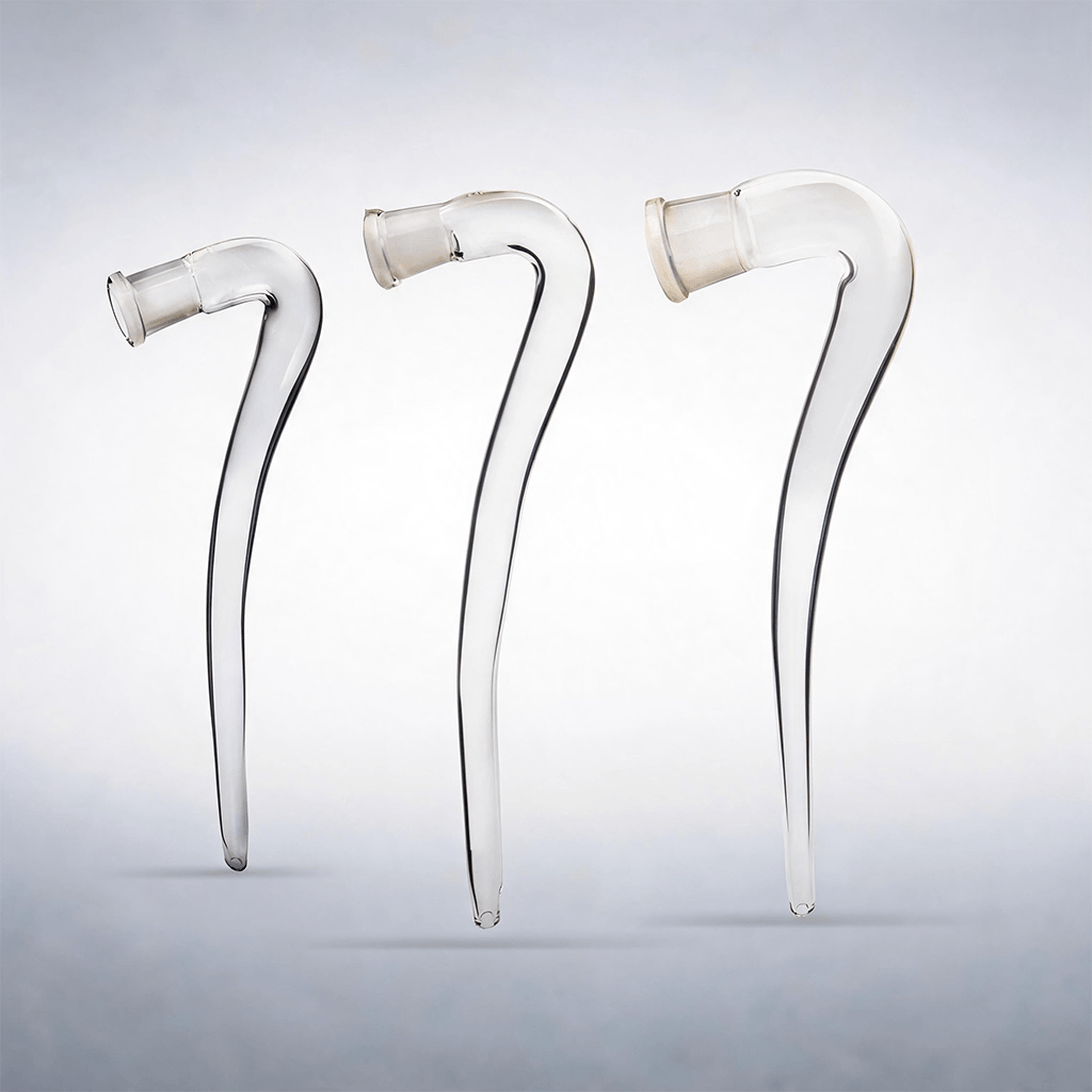 10/14/18mm Joint Glass J Hook Adapters Female Dab Accesories de Rigs Fumadores para Ash Catcher Bowls Water Bongs