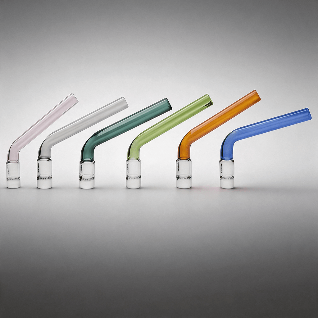 Tubo de vidrio curvado de 110 mm de largo, de colores, para Arizer Solo 3 Solo 2 Air Max y Air 2 SE