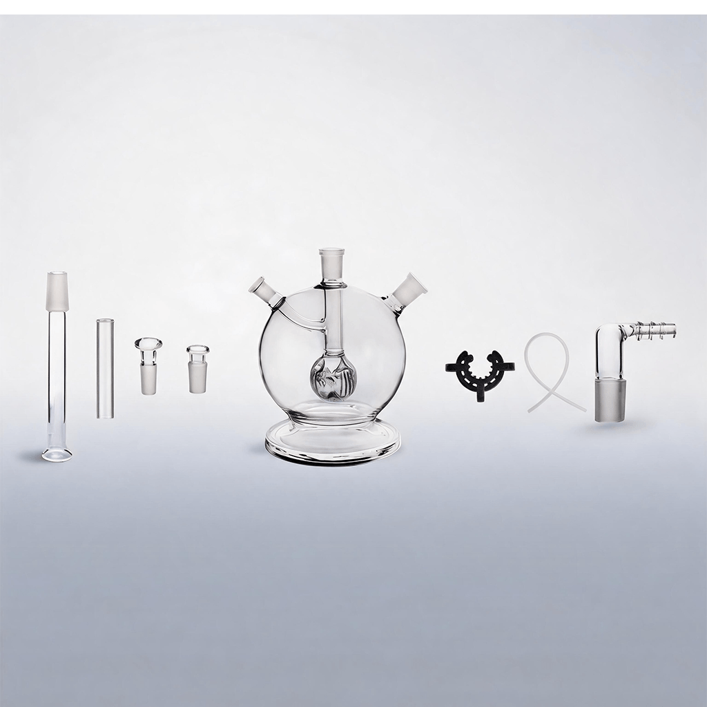 14 mm, 18 mm, 8 en 1 Mega Globe MK2 Vidrio de vidrio de la Edición Tierra Pipe Pipe Bong Kit de agua