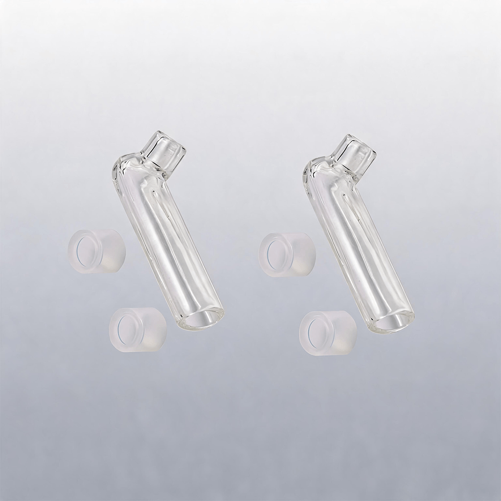 2 piezas de boquilla de vidrio de repuesto para Storz Bickel Mighty y Mighty+