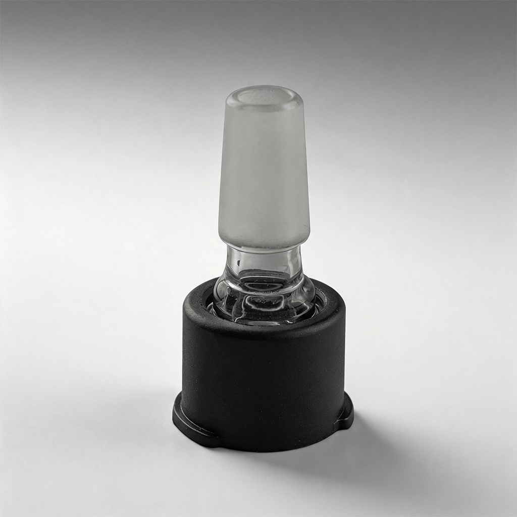Adaptador de vidrio de 14 mm para pipa de agua tipo bong compatible con Mighty y Mighty+ Plus