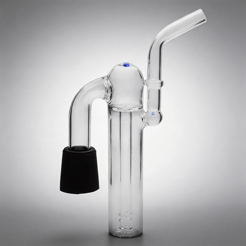 Bong de pipa de agua con burbujeador lateral de vidrio para Storz Bickel Mighty y Mighty+
