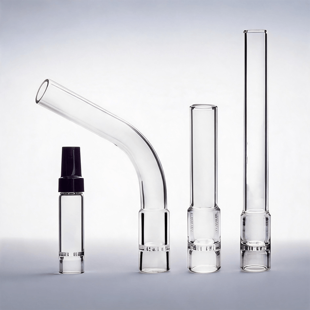 Kit de 4 piezas de tubo de vidrio Osgree: recambio de vidrio aromático para Arizer Solo 3 Max SE 2 y Air 2