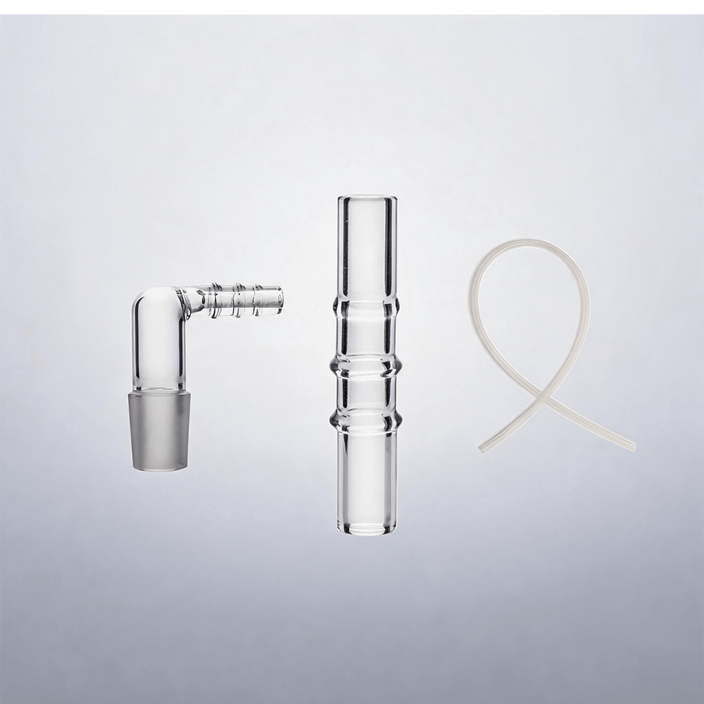Kit de Arizer Extreme Q V-Tower con manguera, adaptador acodado y boquilla de vidrio