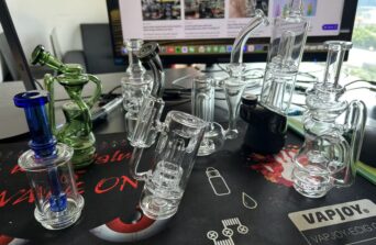 Gran tamaño de tubería de vidrio de tubería para Puffco Peak Pro