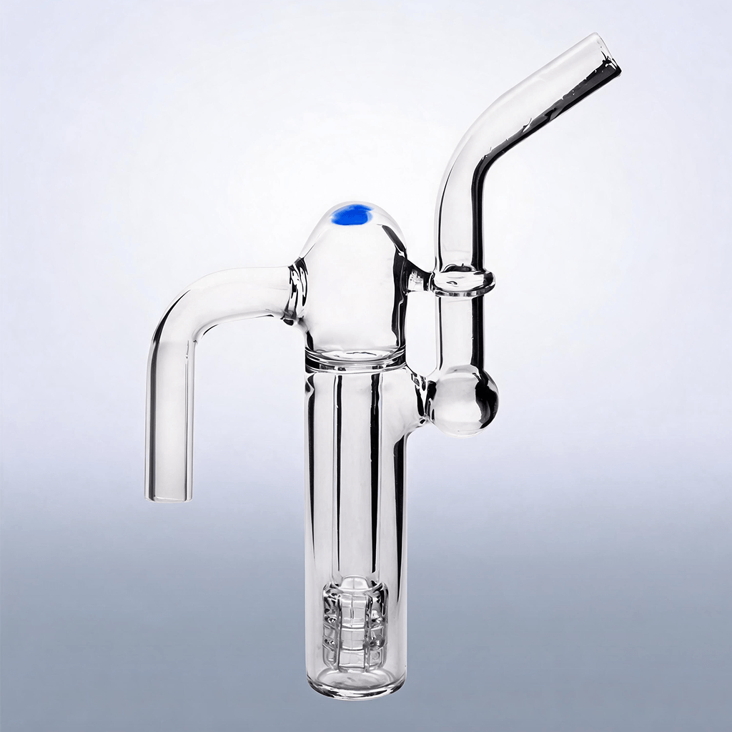 POTV Lobo POTV pipa de agua con burbujeador de vidrio y sidecar con percolador Matrix