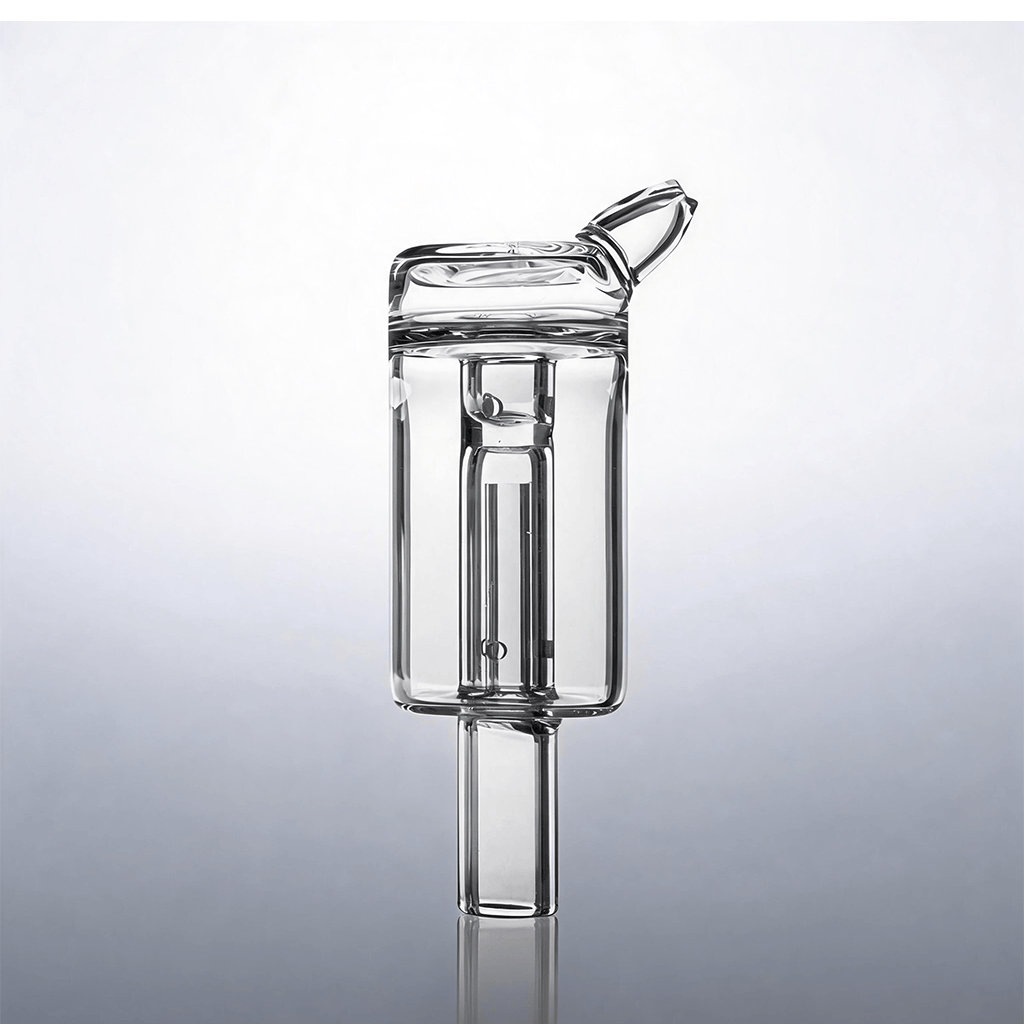 Pipa de agua Gordito Mini Glass Bubbler para POTV Lobo POTV One