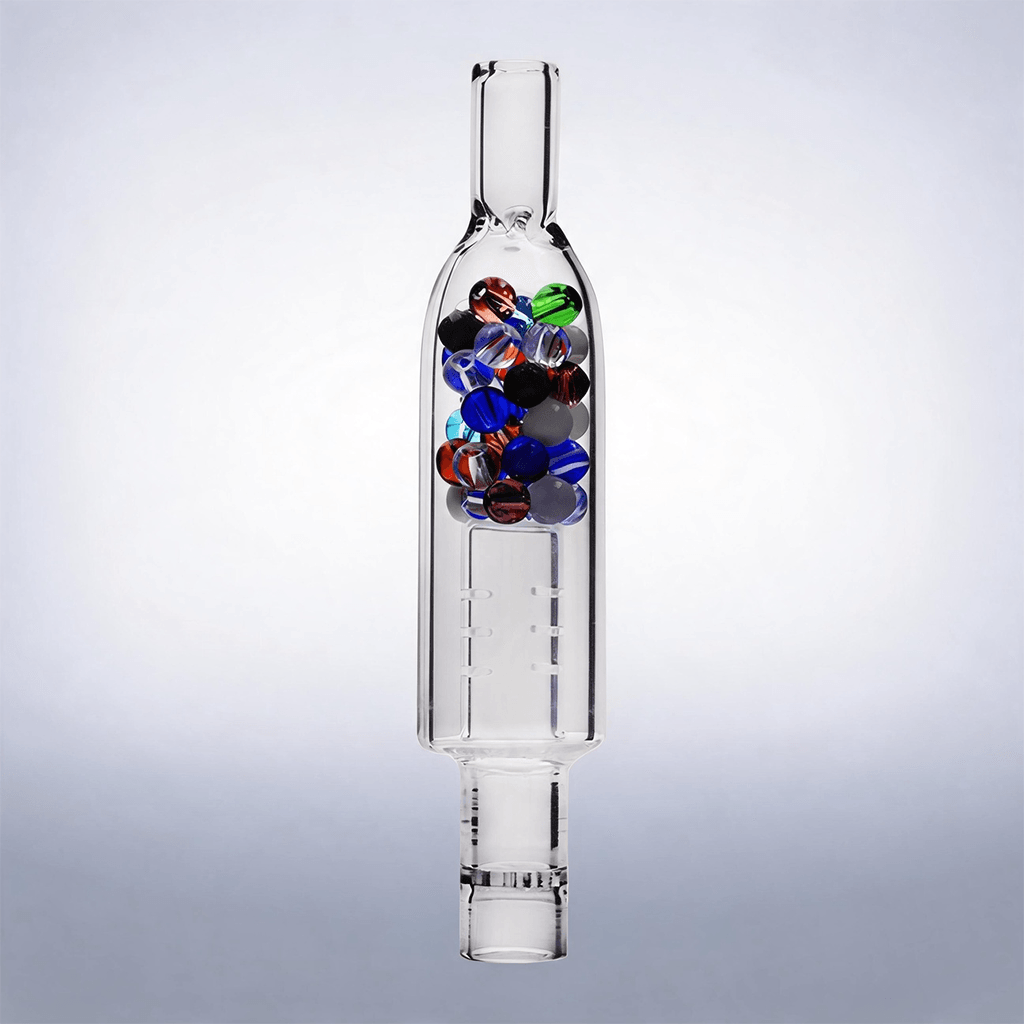 Tubo de burbujeo de vidrio con cuentas Rocket XL para Tinymight 1 2