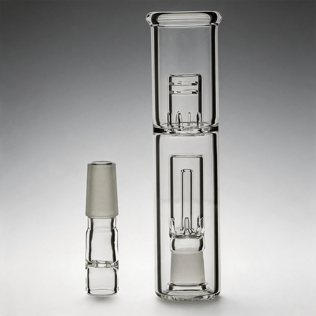 Tubo de vidrio Osgree con adaptador para pipa de agua WPA para Arizer Solo 3, Solo Air 1, 2, II y Max SE