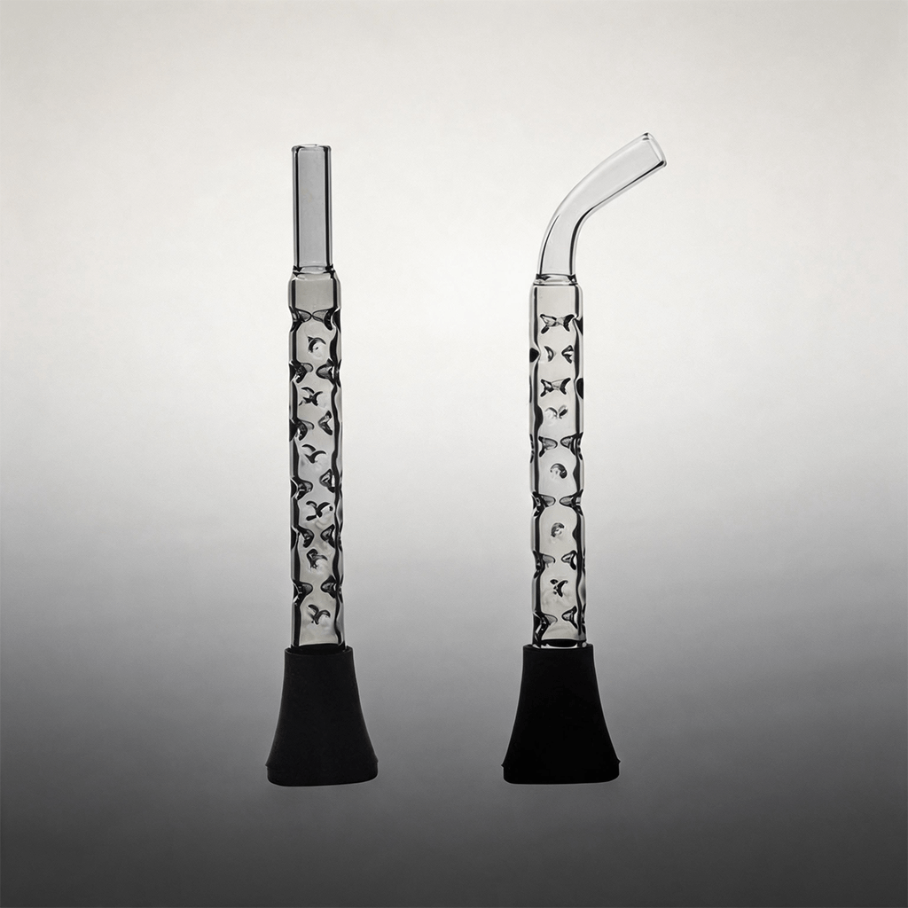 Tubo de vidrio ahumado, recto, curvado, con enfriamiento 3D y relieve para PAX 2 y PAX 3