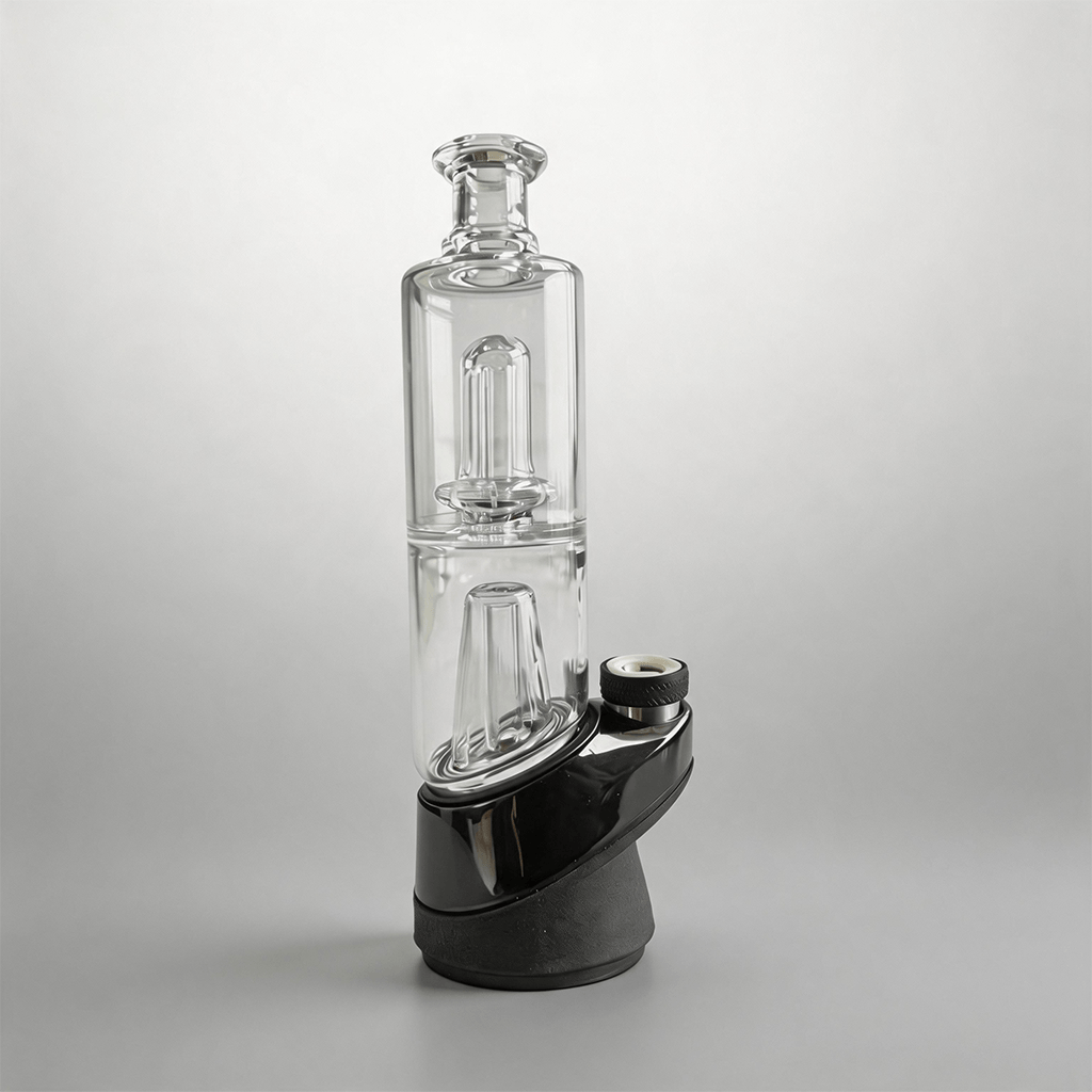Pipa de agua de vidrio con doble percolador y burbujeador para Puffco Peak Pro - Image 2
