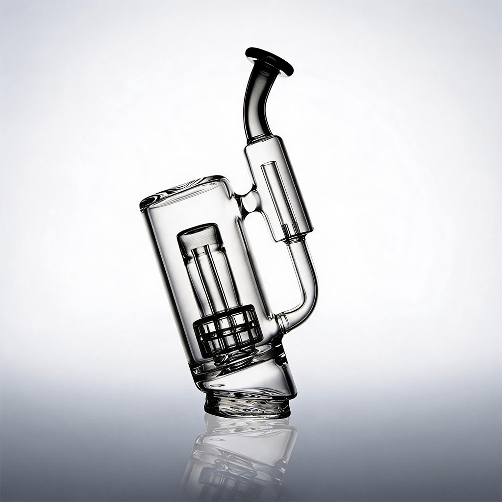 Puffco Peak y Peak Pro recambio de percolador de vidrio tipo bubbler para pipa de agua con percolador tipo Recycler