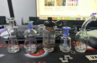 Mejor Medio Medio Medio Puffco Peak Pro Pipas de Agua Bubblers de Vidro
