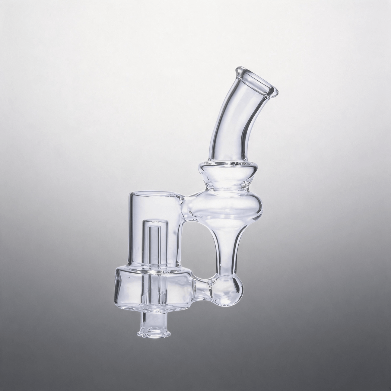 Accesorio superior tipo bubbler de vidrio para pipa de agua Puffco Pivot
