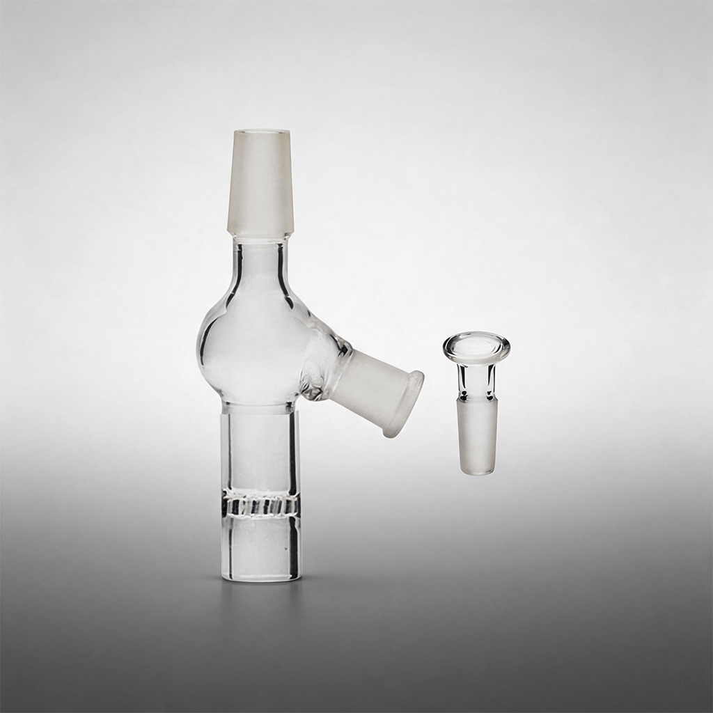 Cazo de vidrio para difusor de microdosis con adaptador WPA de 14 mm para Arizer Solo 3 2 Air