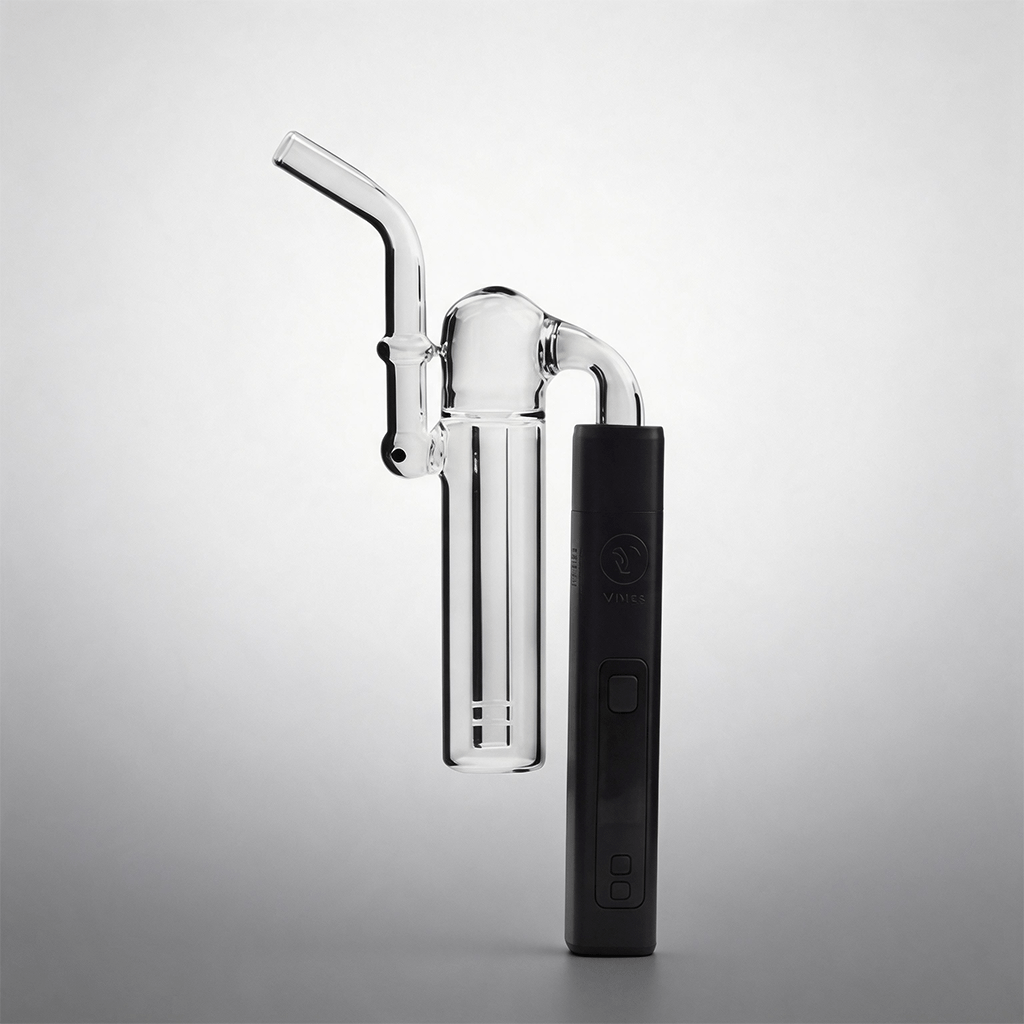 Kit de pipa de agua con adaptador Xmax V3 Pro y bubbler de vidrio tipo sidecar - Image 2