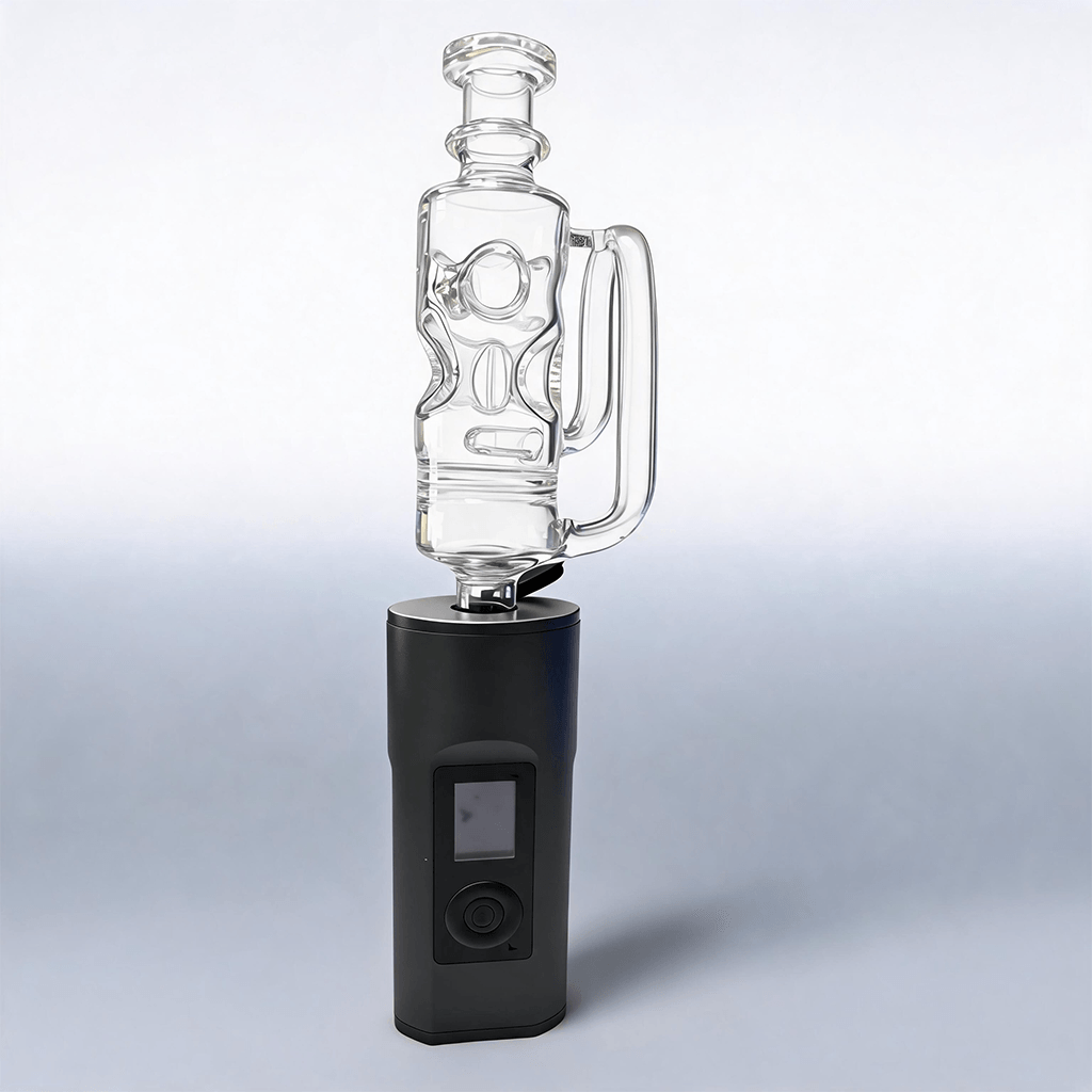 Pipa de agua con burbujeador de vidrio Swiss Perc Recycler para Arizer Solo 2 Solo 3 Air 2 y Air SE - Image 2