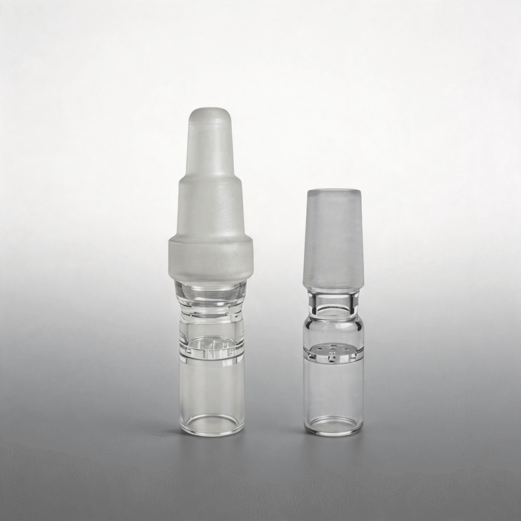 2 unidades de adaptadores de vidrio para pipas de agua Arizer Solo 3 XL WPA de 10 mm 14 mm y 18 mm