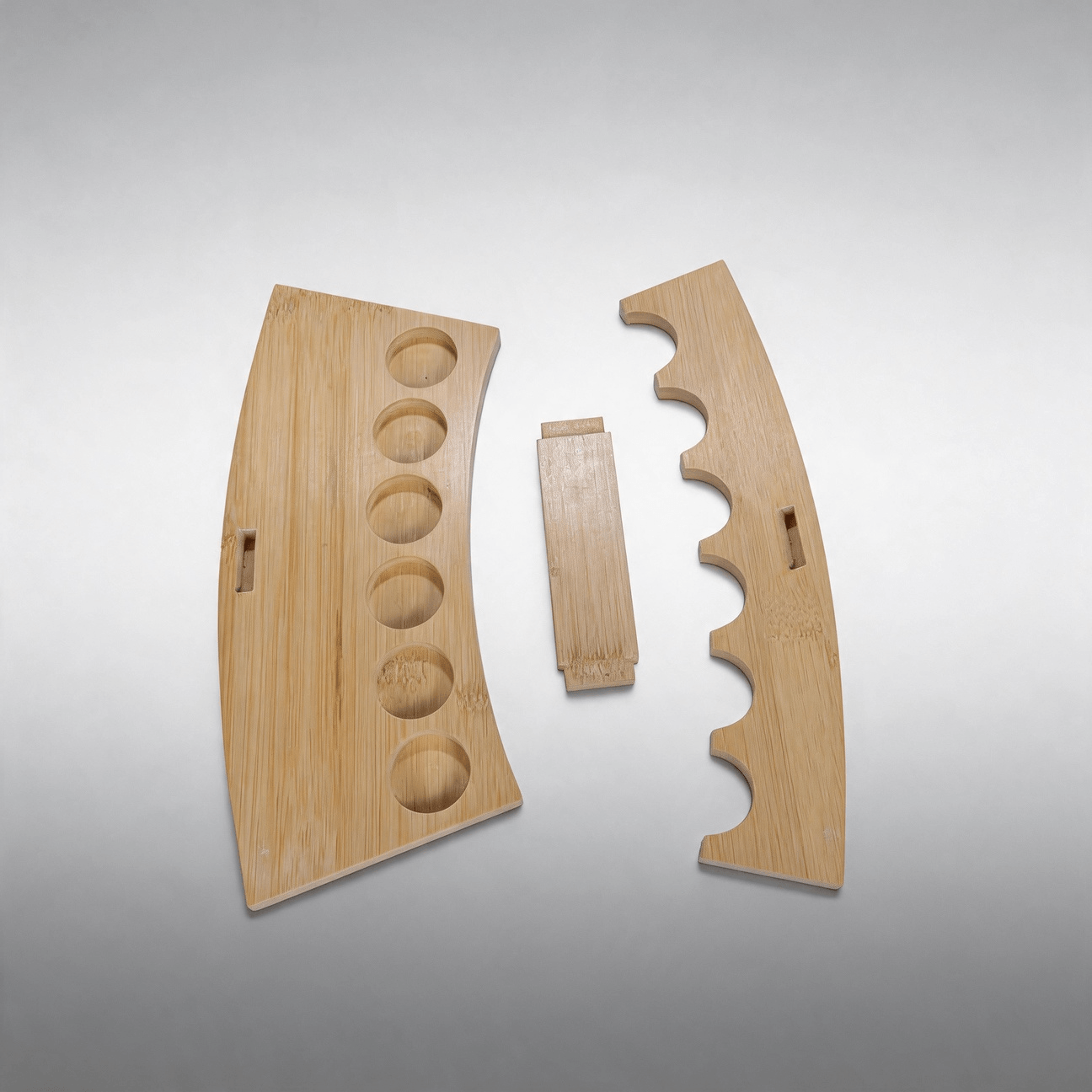 Expositor desmontable de madera para humidor de puros con tubo infusor de aromas - Image 3