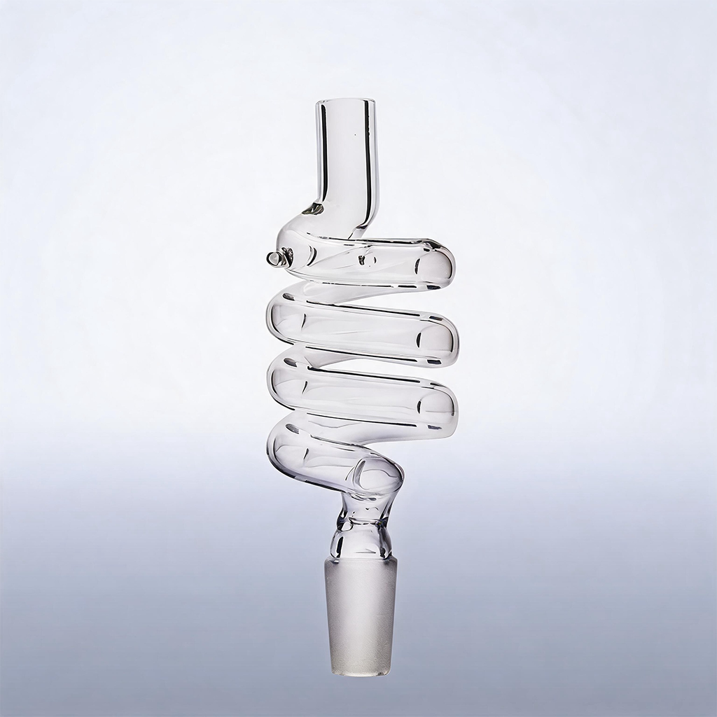 Adaptador WPA para pipas de agua de vidrio con rosca macho de 14 mm tipo sacacorchos para puntas Dynavap