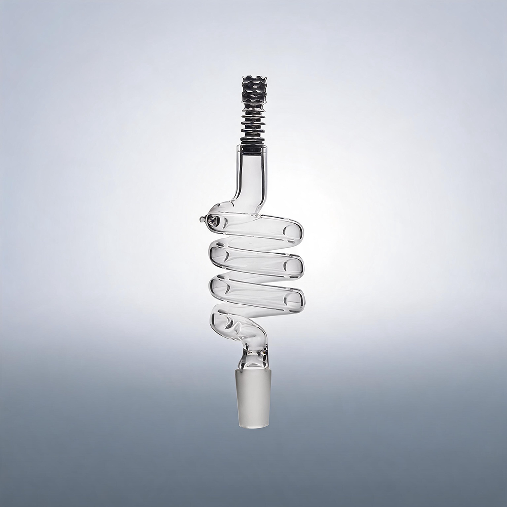 Adaptador WPA para pipas de agua de vidrio con rosca macho de 14 mm tipo sacacorchos para puntas Dynavap - Image 2